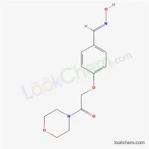 Molecular Structure of 29936-76-3 (p-(Morpholinocarbonylmethoxy)benzaldehyde oxime)