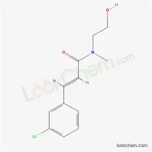 N-(2-ヒドロキシエチル)-N-メチル-3-(3-クロロフェニル)プロペンアミド