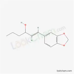 1-(1,3-ベンゾジオキソール-5-イル)-1-ヘキセン-3-オール