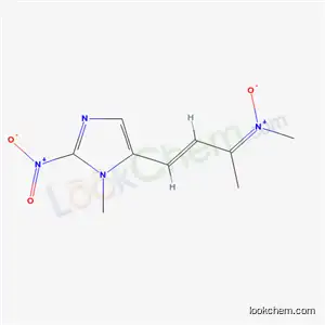 Molecular Structure of 62143-88-8 (N-Methyl-N-[3-(1-methyl-2-nitro-1H-imidazol-5-yl)-1-methyl-2-propenylidene]amine oxide)