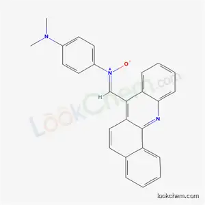 Molecular Structure of 63019-50-1 (4-[(Z)-(benzo[c]acridin-7-ylmethylidene)(oxido)amino]-N,N-dimethylaniline)