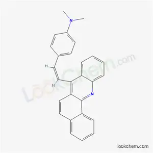 Molecular Structure of 63019-60-3 (7-[p-(Dimethylamino)styryl]benz[c]acridine)
