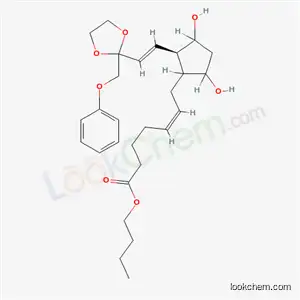 15-Deoxy-15,15-ethylenedioxy-16-phenoxy-17,18,19,20-tetranor-pgf2-alpha n-butyl ester