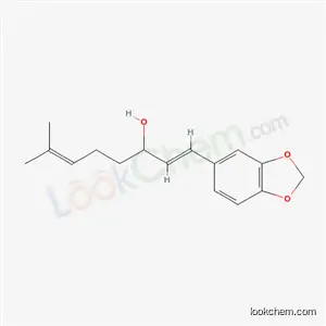 7-メチル-1-(3,4-メチレンジオキシフェニル)オクタ-1,6-ジエン-3-オール