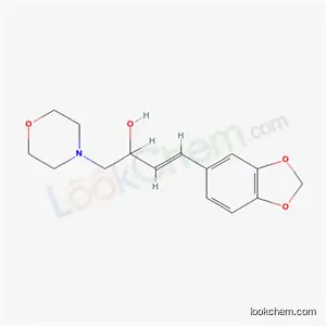 4-(3,4-メチレンジオキシフェニル)-1-モルホリノ-3-ブテン-2-オール