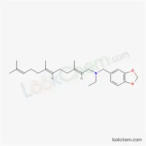 Molecular Structure of 66903-18-2 (N-Ethyl-N-(3,7,11-trimethyl-2,6,10-dodecatrienyl)-1,3-benzodioxole-5-methanamine)