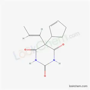 5-(2-시클로펜테닐)-5-(1-프로페닐)바르비투르산