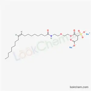 2-(ソジオスルホ)ブタン二酸4-[2-[2-[(1-オキソ-9-オクタデセニル)アミノ]エトキシ]エチル]1-ナトリウム