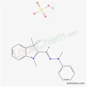 1,3,3- 트리메틸 -2-[(메틸페닐 히드라 조노) 메틸] -3H- 인돌 륨 황 산수소염