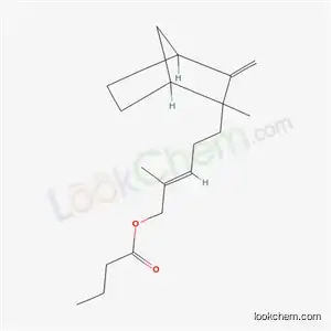 ブタン酸2-メチル-5-(2-メチル-3-メチレンビシクロ[2.2.1]ヘプタン-2-イル)-2-ペンテニル