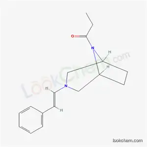 8-プロピオニル-3-(2-フェニルエテニル)-3,8-ジアザビシクロ[3.2.1]オクタン