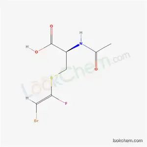 Molecular Structure of 75898-98-5 (N-acetyl-S-[(E)-2-bromo-1-fluoroethenyl]-L-cysteine)