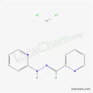 Molecular Structure of 46847-77-2 ((pyridine-2-carboxaldehyde-2'-pyridylhydrazonato)copper(II))