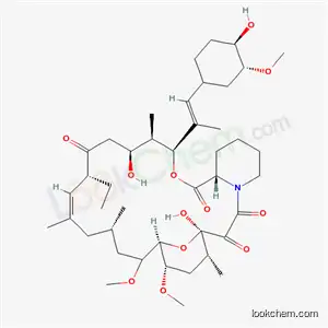 Molecular Structure of 133876-12-7 ((3S,4S,5S,8R,12S,15R,16S,18R,19R,26aS)-8-ethyl-5,19-dihydroxy-3-{(E)-2-[(3R,4R)-4-hydroxy-3-methoxycyclohexyl]-1-methylethenyl}-14,16-dimethoxy-4,10,12,18-tetramethyl-5,6,8,11,12,13,14,15,16,17,18,19,24,25,26,26a-hexadecahydro-3H-15,19-epoxypyrido[2,1-c][)