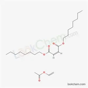 2-부텐이산(2Z)-, 디옥틸 에스테르, 에테닐 아세테이트 중합체
