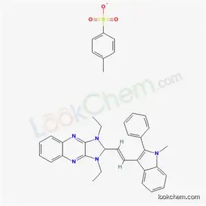 1,3-ジエチル-2-[2-(1-メチル-2-フェニル-1H-インドール-3-イル)エテニル]-1H-イミダゾ[4,5-b]キノキサリン-3-イウム?p-トルエンスルホナート