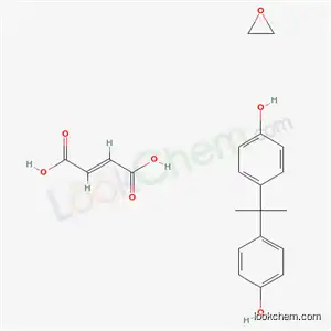 2-부텐디오산(E)-, 4,4'-(1-메틸에틸리덴)비스[페놀] 및 옥시란과의 중합체