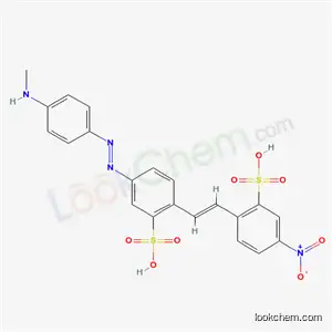 5-[[4-(メチルアミノ)フェニル]アゾ]-2-[2-(4-ニトロ-2-スルホフェニル)エテニル]ベンゼンスルホン酸