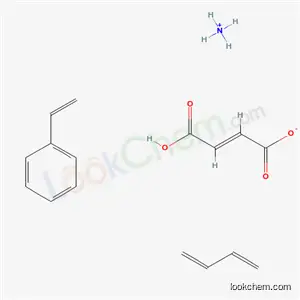 2-부텐이산(E)-, 1,3-부타디엔 및 에테닐벤젠 중합체, 암모늄염