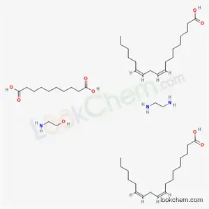 데칸디온산, 2-아미노에탄올, 1,2-에탄디아민 및 (Z,Z)-9,12-옥타데카디엔산 이합체 중합체