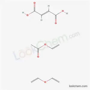 2-부텐이산(E)-, 디-C12-14-알킬 에스테르, Et 비닐 에테르 및 비닐 아세테이트와의 중합체