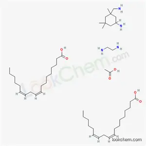 9,12- 옥타 데카 디에 노산 (Z, Z)-, 이량 체, 5- 아미노 -1,3,3- 트리메틸 사이클로 헥산 메탄 아민 및 1,2- 에탄 디아민을 갖는 중합체, 아세테이트