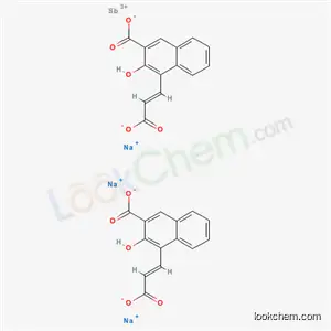 안티모닐-2-히드록시-3-카르복시-1-나트륨 아크릴레이트 나프탈렌