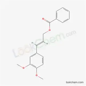 Molecular Structure of 47231-76-5 ((2E)-3-(3,4-dimethoxyphenyl)prop-2-en-1-yl benzoate)