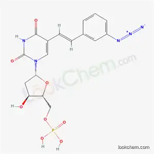 3-아지도스티릴-2'-데옥시유리딘 5-인산염