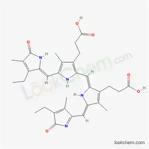 Molecular Structure of 493-88-9 (mesobiliverdin)