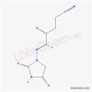 1-(((3-시아노-1-옥소프로필)메틸렌)아미노)-2,4-이미다졸리딘디온