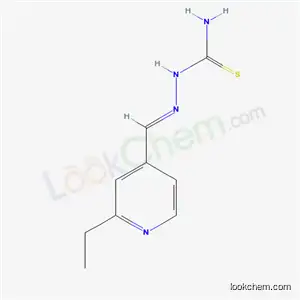 Molecular Structure of 3608-79-5 (2-Ethylpyridine-4-carbaldehyde thiosemicarbazone)
