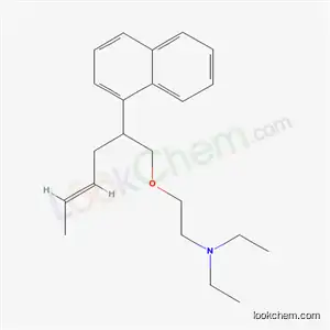 N,N-ジエチル-2-[[2-(1-ナフチル)-4-ヘキセニル]オキシ]エタン-1-アミン