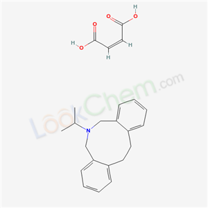 6-Isopropyl-5,7,12,13-tetrahydro-6H-dibenz(c,g)azonine maleate