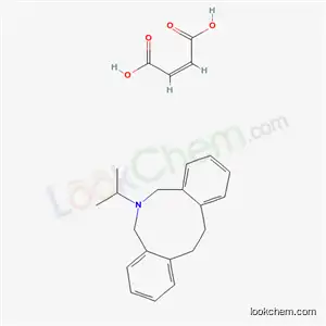 6-이소프로필-5,7,12,13-테트라히드로-6H-디벤즈(c,g)아조닌 말레에이트