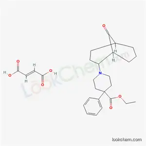 Molecular Structure of 36576-73-5 (ethyl 1-(9-oxobicyclo[3.3.1]non-2-yl)-4-phenylpiperidine-4-carboxylate (2E)-but-2-enedioate)