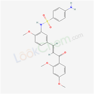 4-AMINO-N-(5-(3-(2,4-DIMETHOXYPHENYL)-3-OXO-1-ALLYL)-2-METHOXYPHENYL)BENZENESULFONAMIDECAS