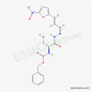N-((Phenylmethoxy)carbonyl)-DL-serine (3-(5-nitro-2-furanyl)-2-propenylidene)hydrazide