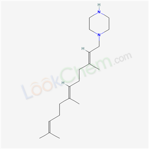1-(3,7,11-Trimethyl-2,6,10-dodecatrienyl)piperazine
