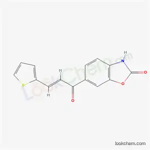 6-(1-Oxo-3-(2-thienyl)-2-propenyl)-2(3H)-benzoxazolone