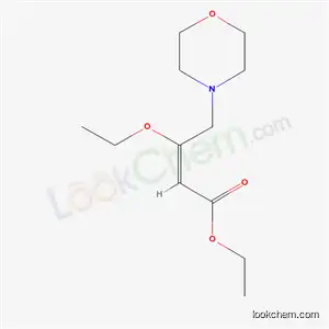 Molecular Structure of 63868-56-4 (β-Ethoxy-4-morpholine-2-butenoic acid ethyl ester)