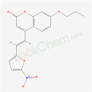 4-(2-(5-NITRO-FURAN-2-YL)VINYL)-7-PROPOXYCOUMARIN,(E)-