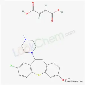 8-클로로-3-메톡시-10-피페라지노-10,11-디하이드로디벤조(b,f)티에핀말레이트