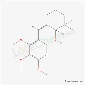 Molecular Structure of 69920-58-7 ((6Z)-2-methyl-6-[(2,3,4-trimethoxyphenyl)methylidene]cyclohexanol)