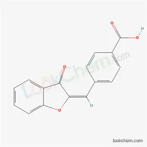 4-((3-Oxo-2(3H)-benzofuranylidene)methyl)benzoic acid
