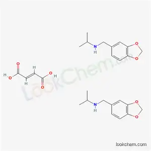 1,3-벤조디옥솔-5-메탄아민, N-(1-메틸에틸)-, (E)-2-부텐디오에이트(염)(1:1)