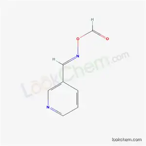 Molecular Structure of 72989-57-2 (({[(E)-pyridin-3-ylmethylidene]amino}oxy)methanone)