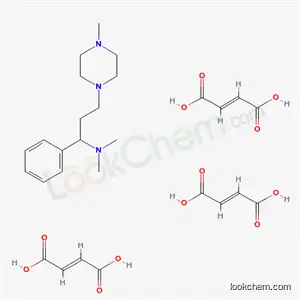 1-피페라진프로판아민, 알파-페닐-N,N,4-트리메틸-, (Z)-2-부텐디오에이트(1:3)