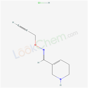 3-PYRIDINECARBOXALDEHYDE,1,2,5,6-TETRAHYDRO-,O-2-PROPYNYLOXIME,HCL,(E)-