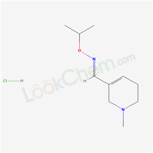3-PYRIDINECARBOXALDEHYDE,1,2,5,6-TETRAHYDRO-1-METHYL-,O-(1-METHYLETHYL)OXIME,HCL,(E)-
